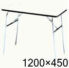 会議テーブル白1200×450