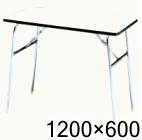 会議テーブル白1200×600