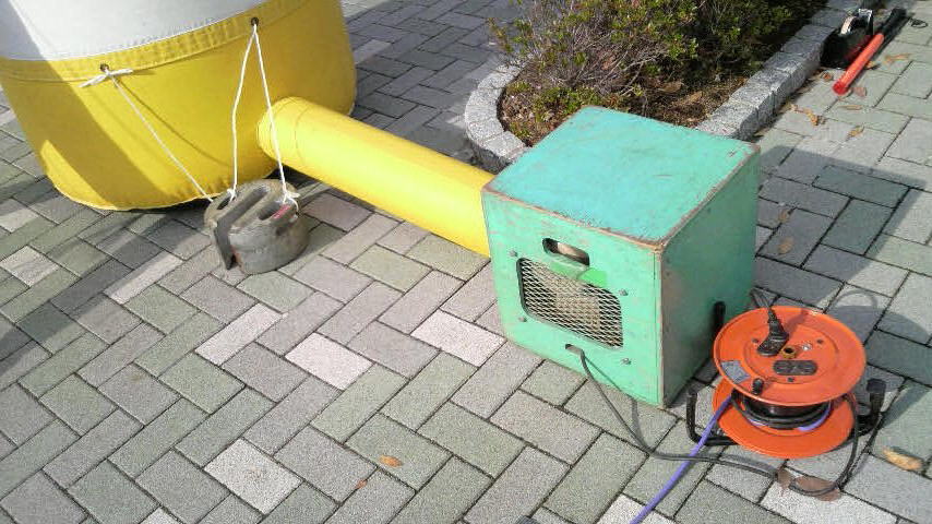 エアーアーチ(黄白ストライプ)