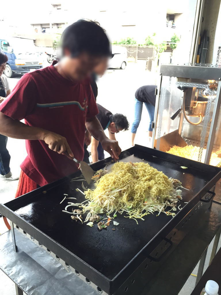 大鉄板焼きセットレンタル レントオール江戸川 東京 千葉 埼玉 神奈川