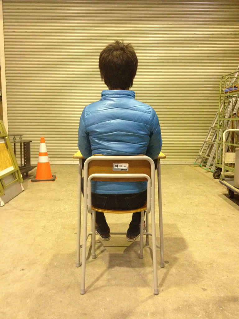 学校机 イス