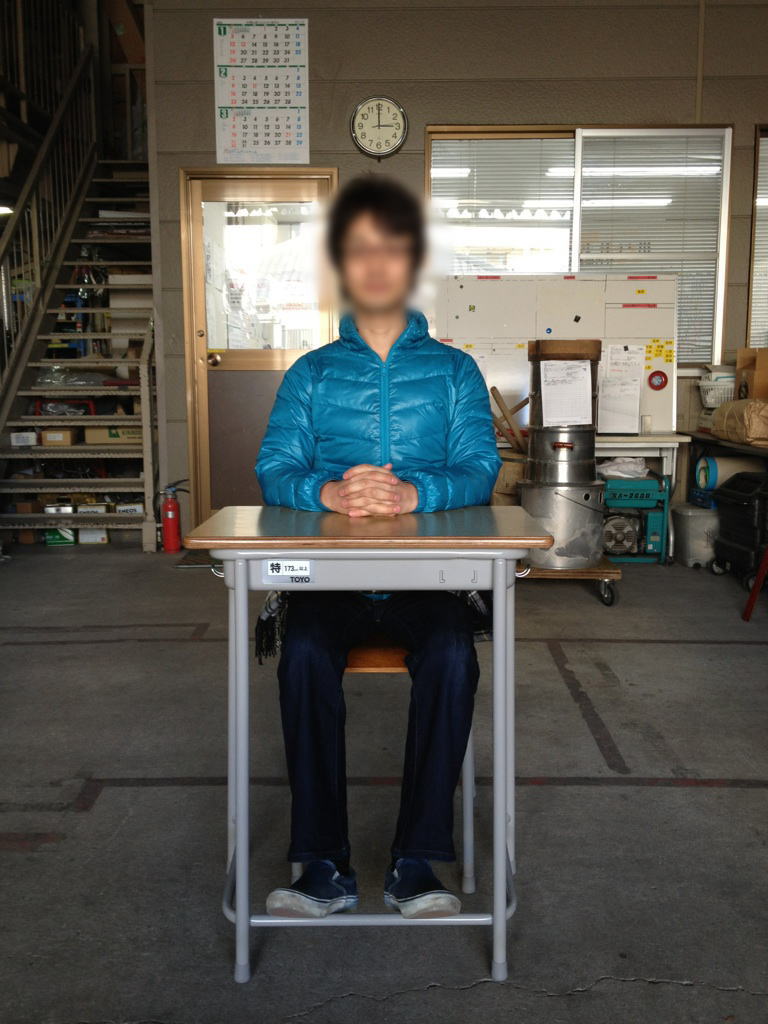 学校机 イス