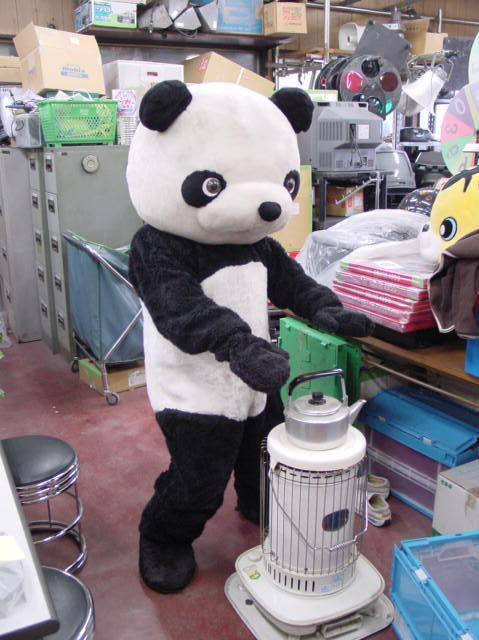 パンダの着ぐるみのレンタル価格へ