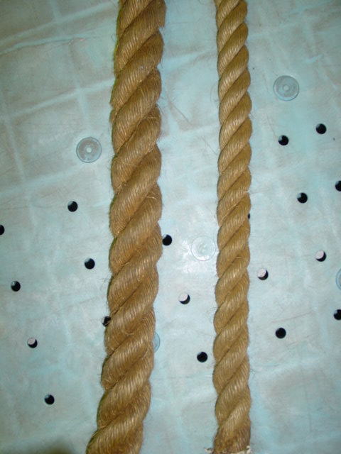 綱引きロープ（太さ比較）