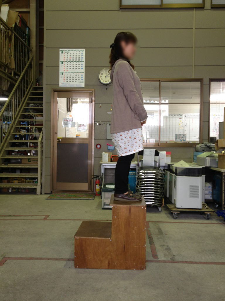 木製ステップ