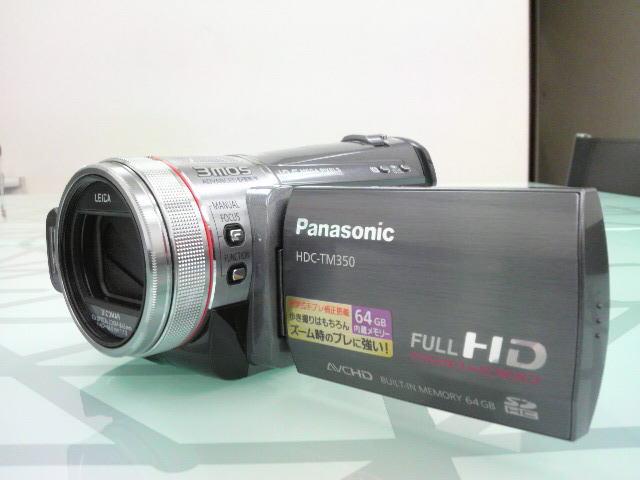 デジタルハイビジョンビデオカメラ（HDC-TM３５０）